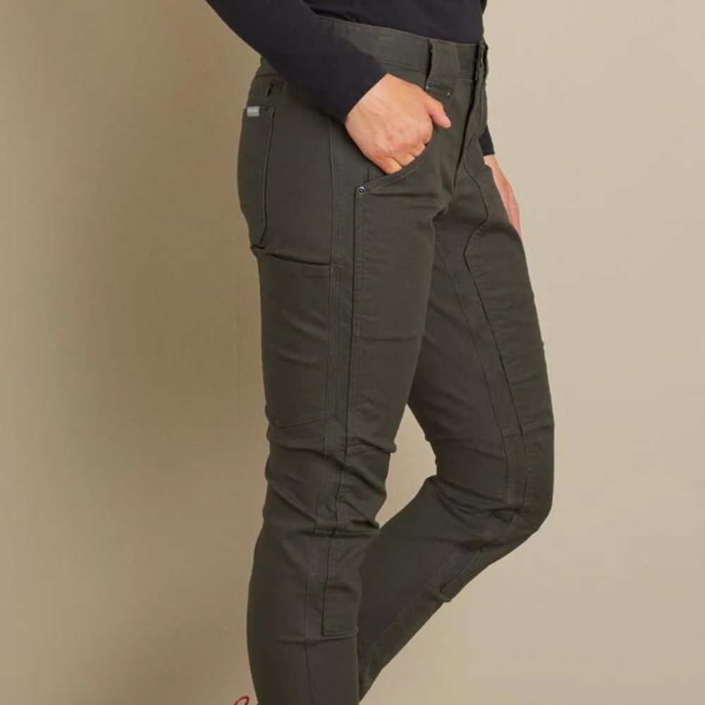 Duluth Trading Women's Fortiflex Fire Hose Skinny Leg Pants